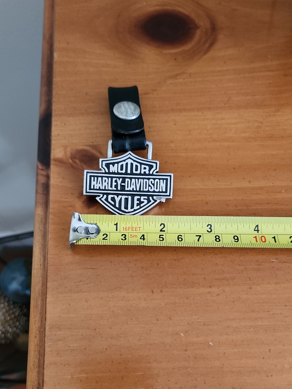 Harley-Davidson Black & Silver Logo Keychain/ Bottle Opener - Picture 5 of 5